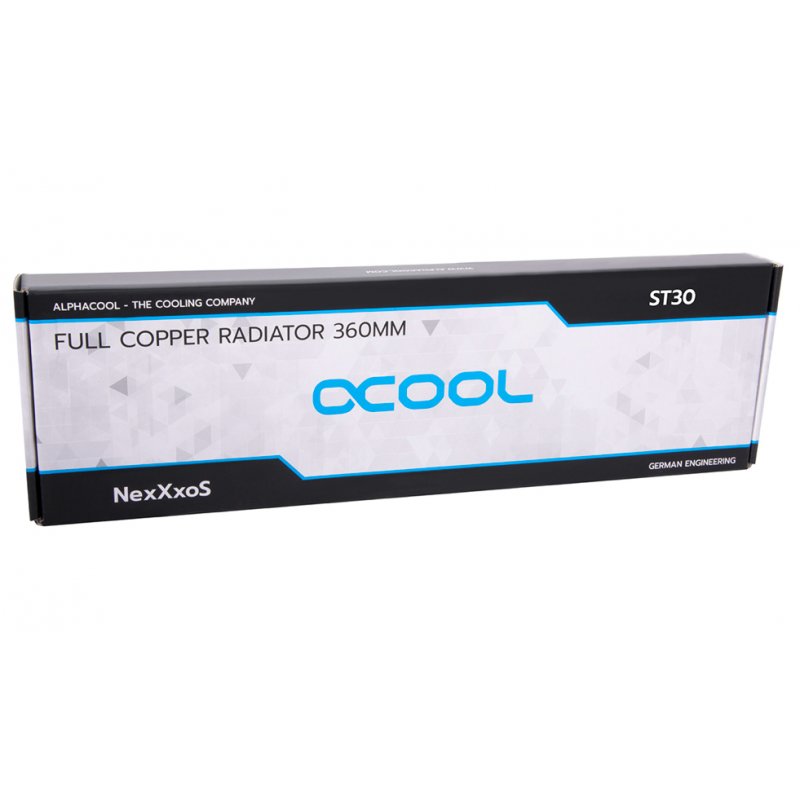 Alphacool compatible NexXxoS ST30 Full Copper Radiator V.2 - 280mm, weiß