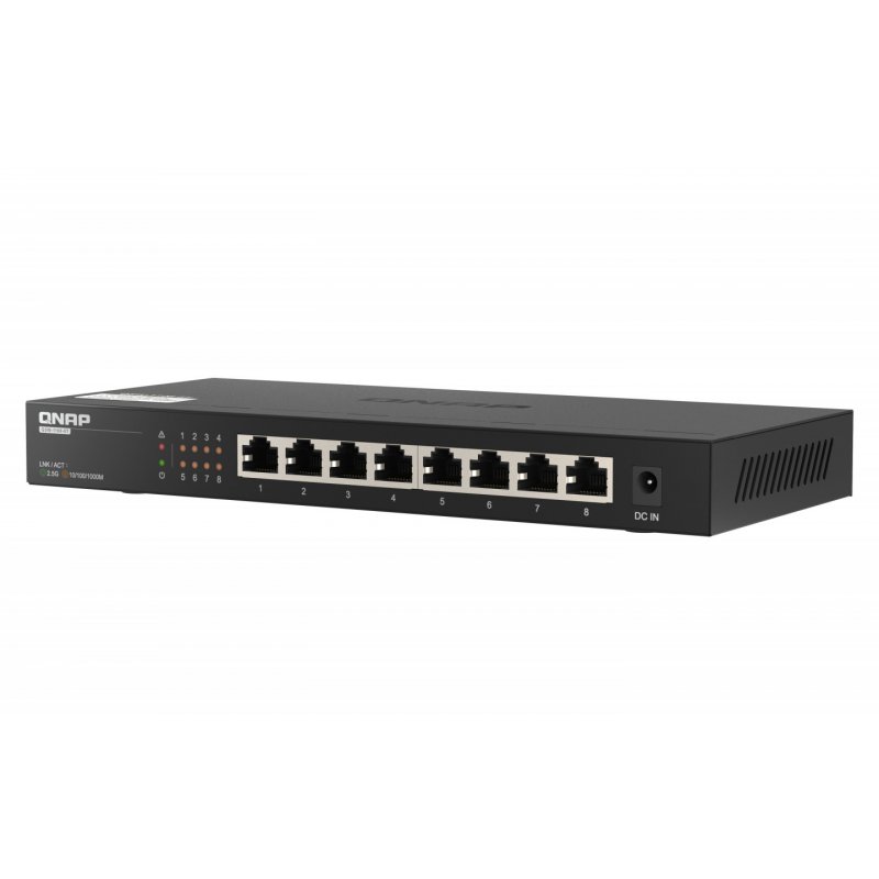 QSW-1108-8T 8 PORTS 2.5GBPS W RJ45 UNMANAGED SWITCH