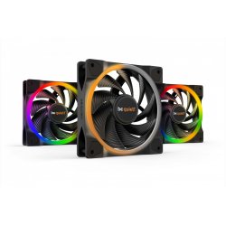 be quiet! Light Wings 120mm ARGB PWM High Speed Fan Black 3 Pack