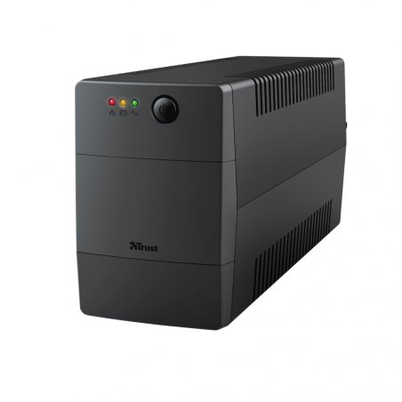 Trust Paxxon uninterruptible power supply (UPS) 0.8 kVA 480 W 2 AC outlet(s)