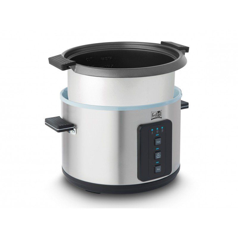 Fritel RC 1377 rice cooker 6 L 1100 W Black, Stainless steel