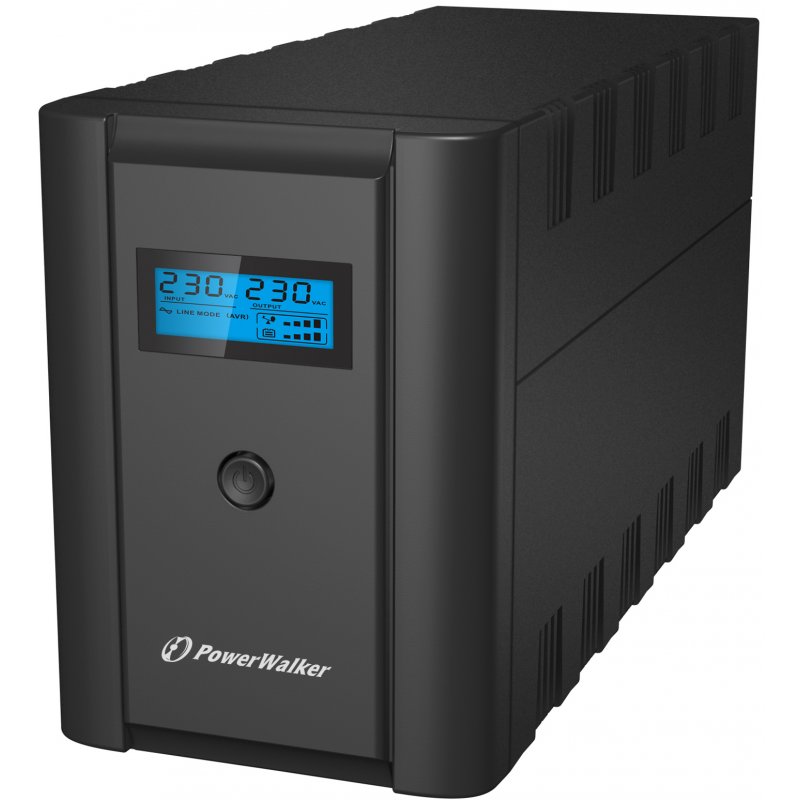 PowerWalker VI 2200 LCD/FR uninterruptible power supply (UPS) Double-conversion (Online) 2.2 kVA 1200 W 4 AC outlet(s)