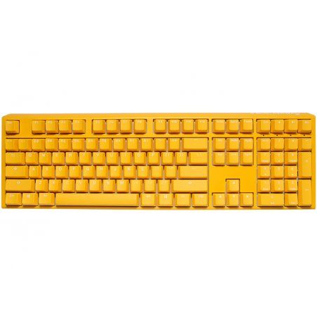 Ducky One 3 Yellow clavier USB Allemand Jaune