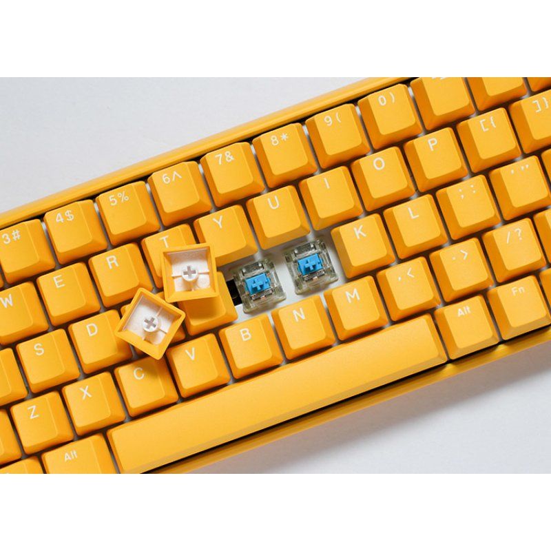 Ducky One 3 Yellow Mini clavier USB Allemand Jaune