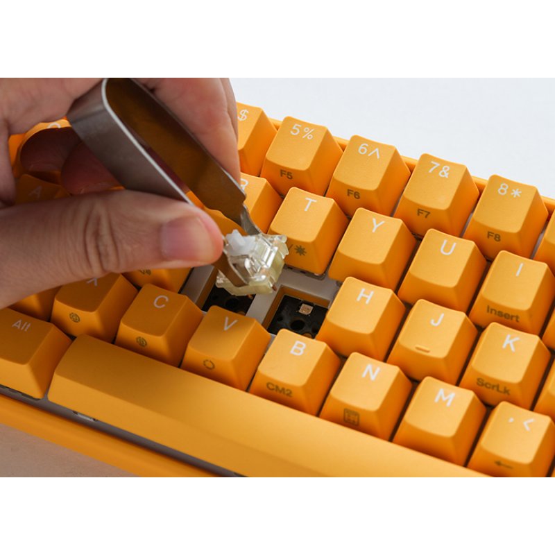Ducky One 3 Yellow Mini keyboard USB German