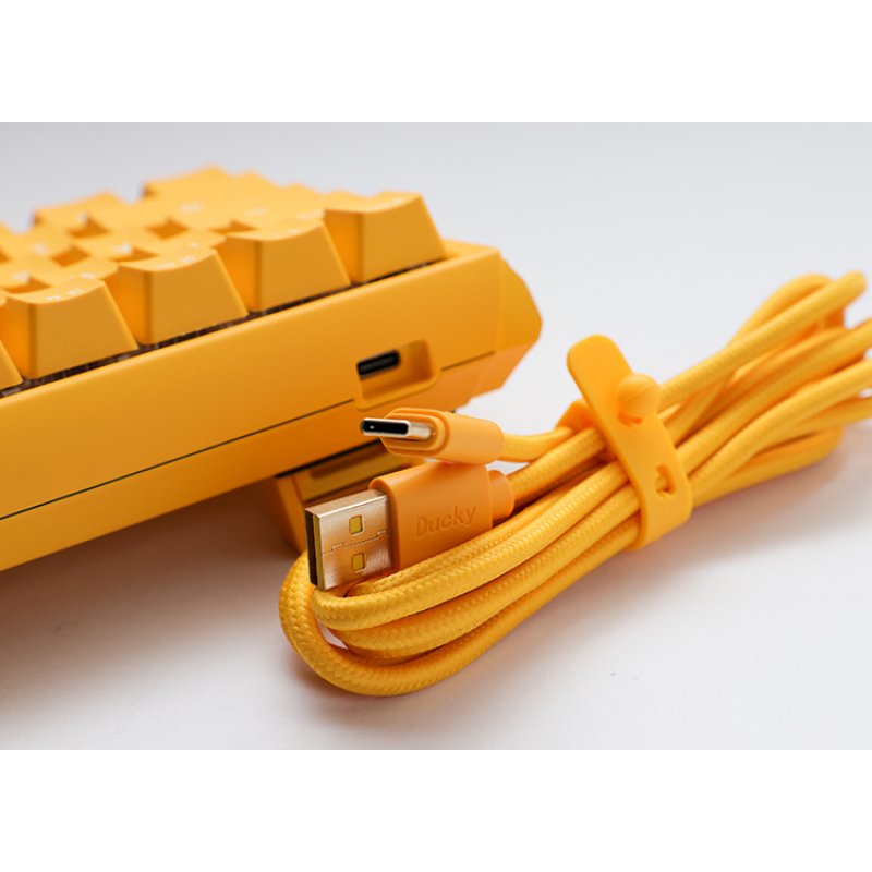 Ducky One 3 Yellow Mini keyboard USB German