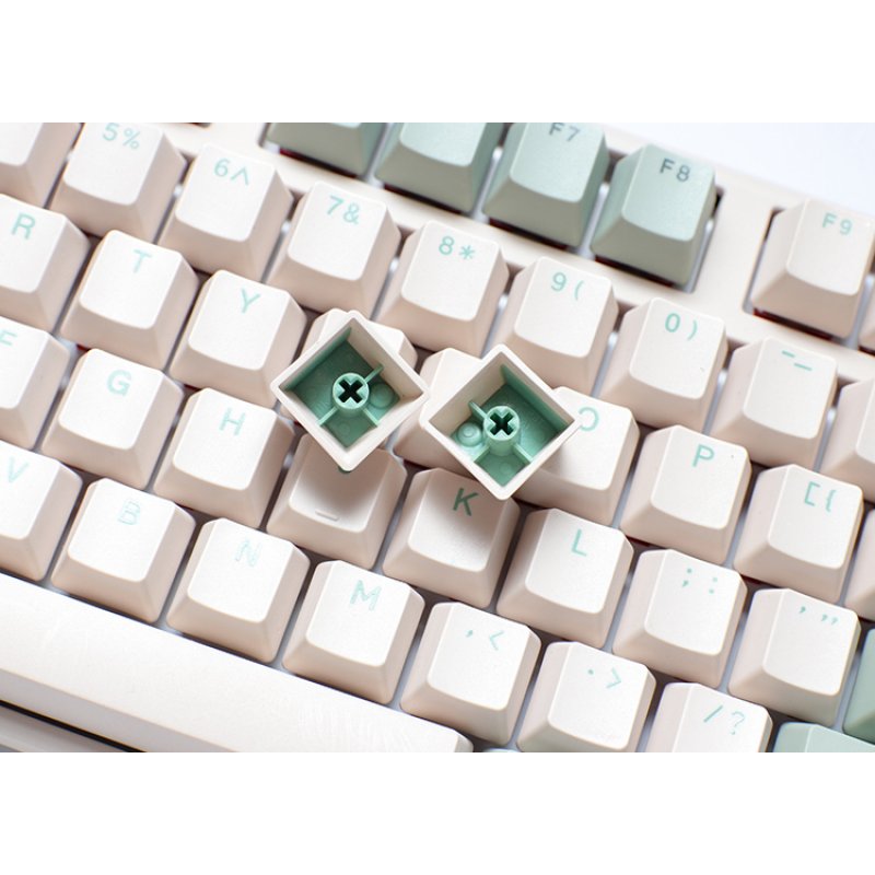 Ducky One 3 Matcha clavier USB Allemand Beige, Olive