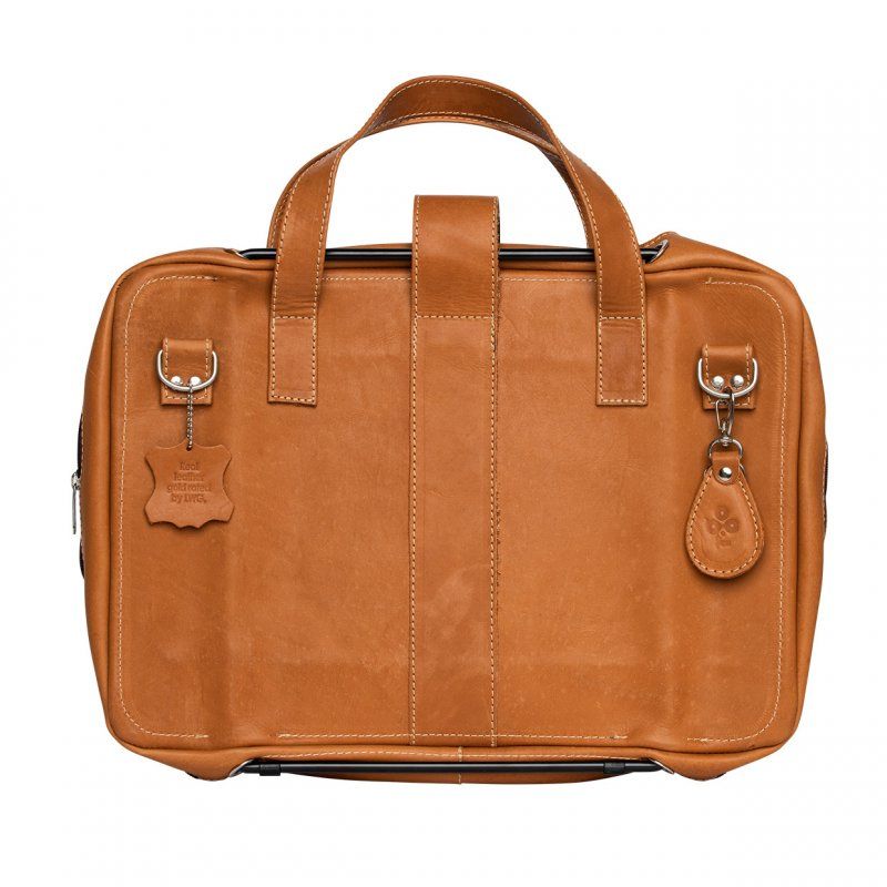 VIVA LAPTOP BAG 15.6IN BROWN - FULL GRAIN LEATHER BROW