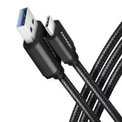 Axagon BUCM3-AM10AB USB cable 1 m USB 3.2 Gen 1 (3.1 Gen 1) USB C USB A Black