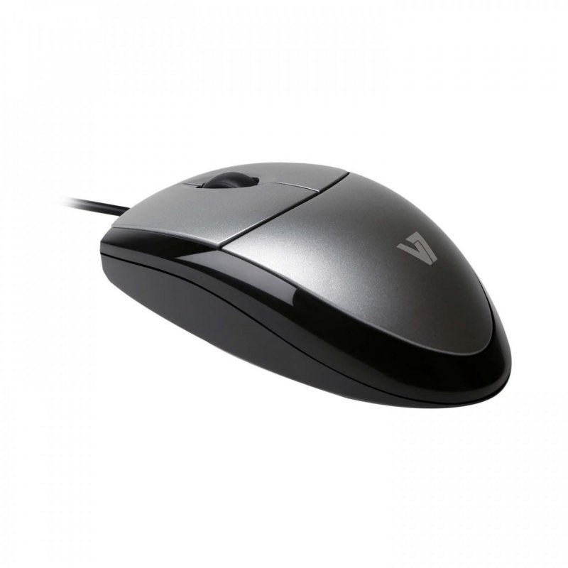 SOURIS OPTIQUE FILAIRE USB RETAIL NOIR/GRIS