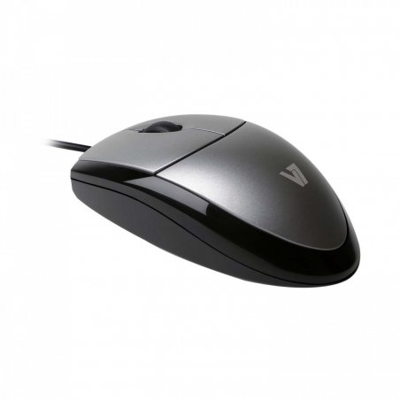SOURIS OPTIQUE FILAIRE USB RETAIL NOIR/GRIS