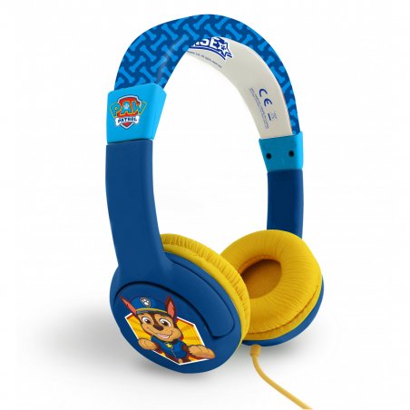 OTL Technologies PAW Patrol Chase Blue Kids Headphones Wired Head-band Gaming Blue, Yellow