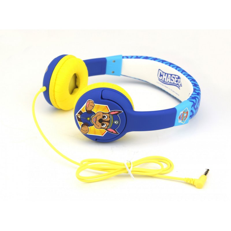 OTL Technologies PAW Patrol Chase Blue Kids Headphones Wired Head-band Gaming Blue, Yellow