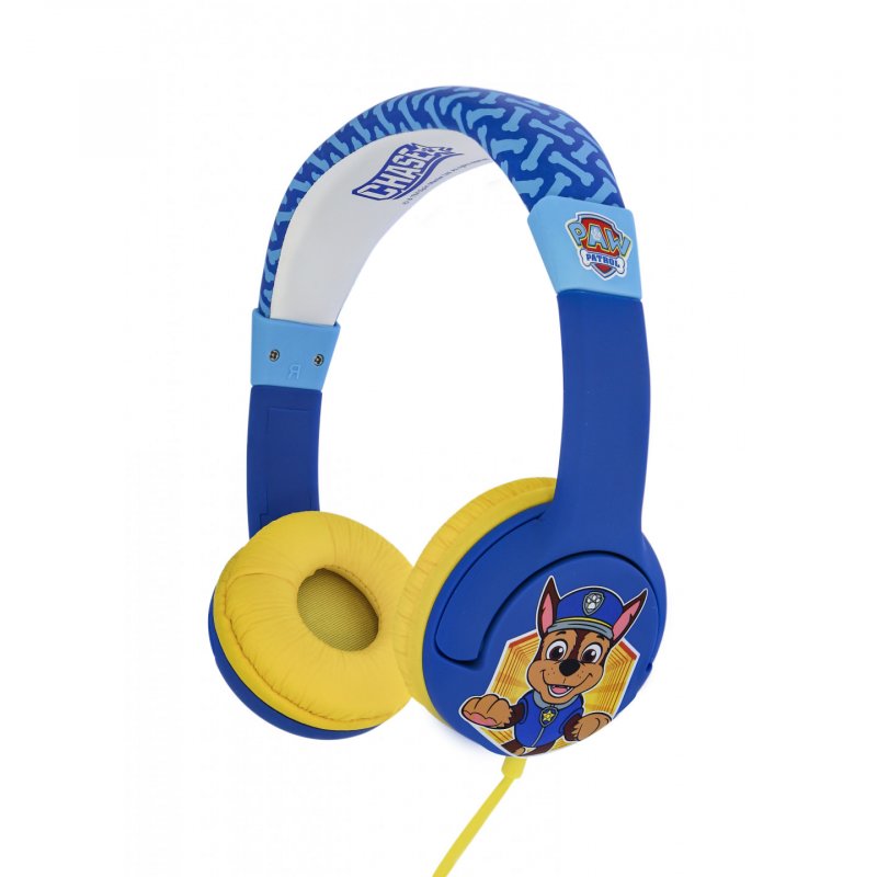 OTL Technologies PAW Patrol Chase Blue Kids Headphones Wired Head-band Gaming Blue, Yellow
