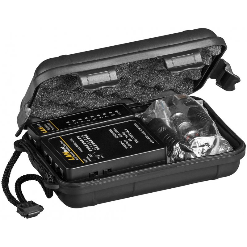 Goobay 93010 testeur de câble réseau Noir