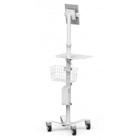Compulocks Rolling Cart VESA Medical Floor Stand With Universal Tablet Holder