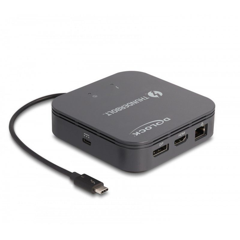 Thunderbolt 3 Mini Dockingstation 8K (schwarz)