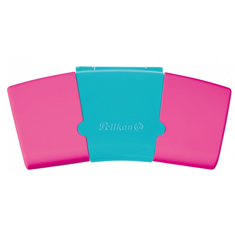 Farbkasten ProColor 12 (türkis/pink, 12 Farben und Deckweiß)