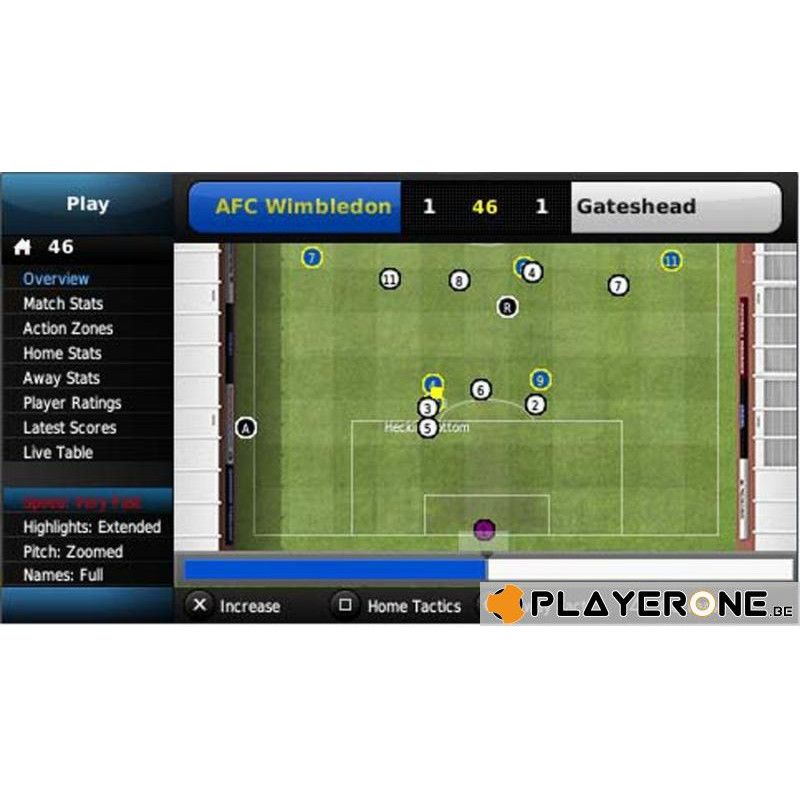 SEGA Football Manager 2011 Standard PlayStation Portable (PSP)