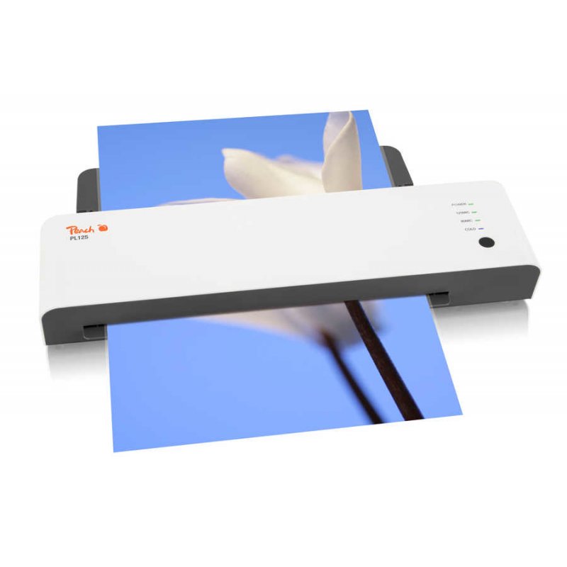 Peach PL125 laminator Hot laminator 600 mm/min White