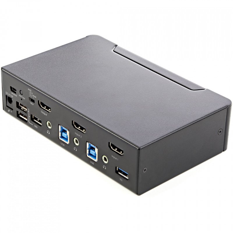 COMMUTATEUR KVM HDMI 2.0 A 2 PORTS 4K 60HZ ULTRA HD