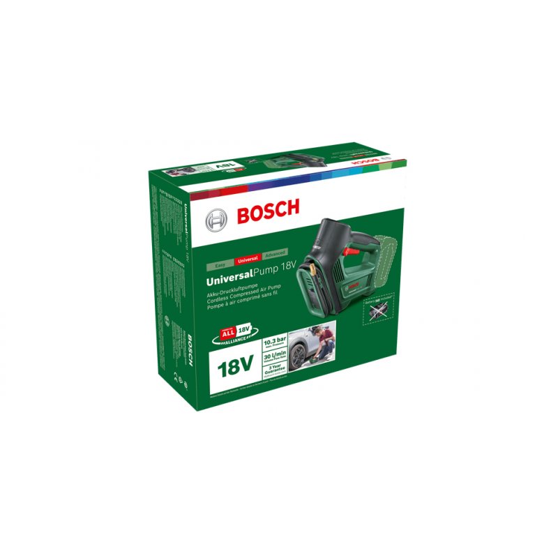 Bosch Universal Pump pompe à air électrique 10,3 bar 30 l/min