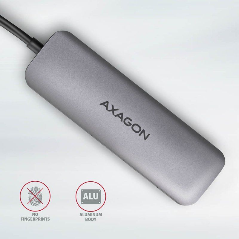 Axagon HMC-5 station d'accueil USB 3.2 Gen 1 (3.1 Gen 1) Type-C