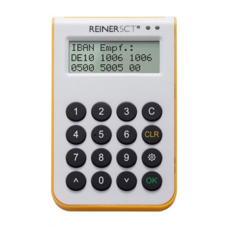 Reiner SCT cyberJack one smart card reader USB White, Yellow