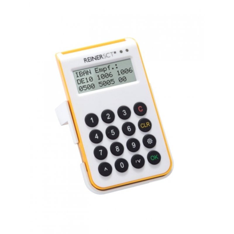 Reiner SCT cyberJack one smart card reader USB White, Yellow