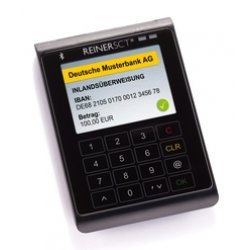 Reiner SCT cyberJack wave RFID reader Bluetooth Anthracite, Black