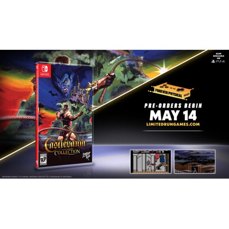 Limited Run Games Castlevania Anniversary Collection, Switch English Nintendo Switch