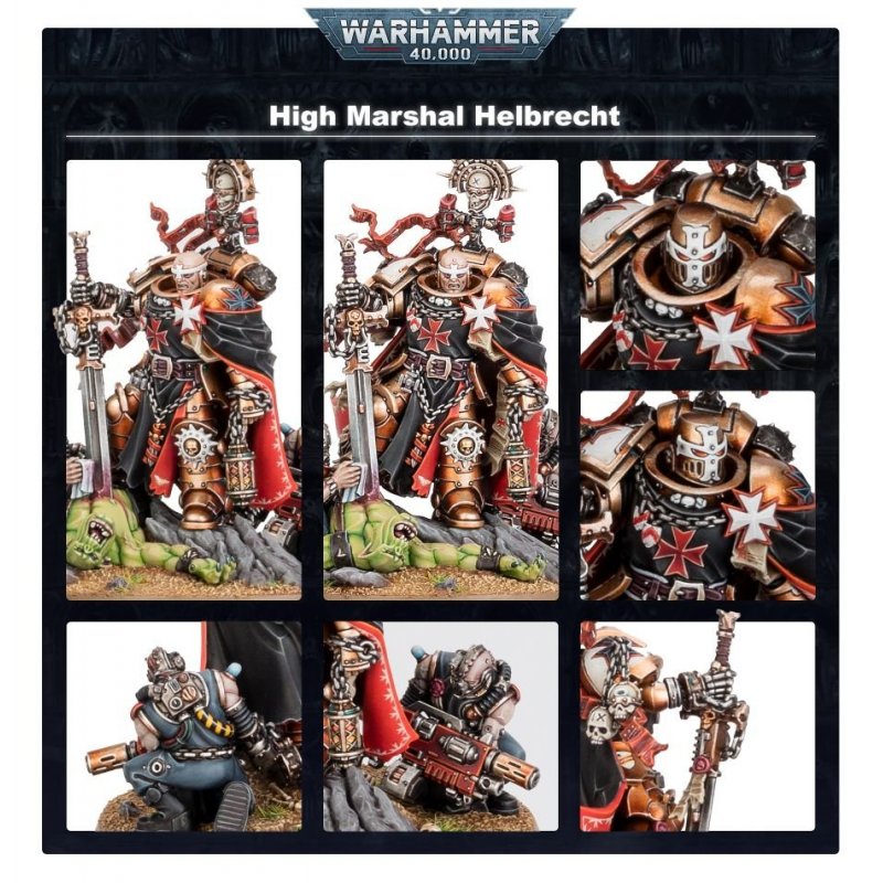 Warhammer 40k - Black Templars Grand Sénéchal Helbrecht (Fr)
