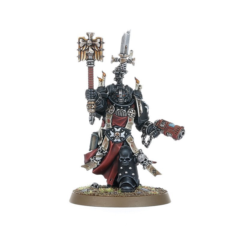 Games Workshop Chaplain Grimaldus & Retinue