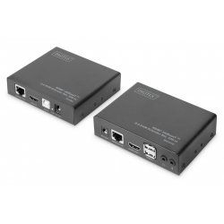 DIGITUS DS-55505 - Extender Set - KVM-/Audio-/USB-Extender - HDBaseT 2.0