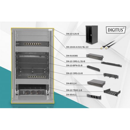 DIGITUS Netzwerk-SET DN-10-SET-3-B