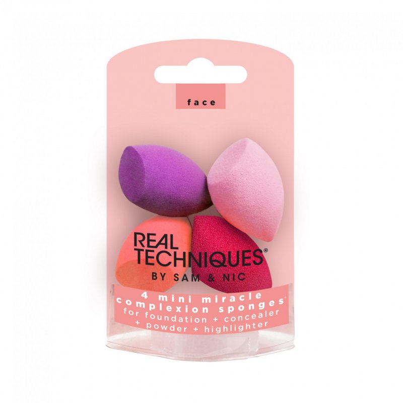 Real Techniques compatible - 4 Mini Miracle Sponges