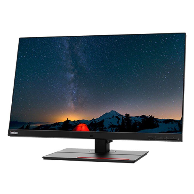 STOCKINK1-Lenovo ThinkVision P27u-20 écran plat de PC 68,6 cm (27") 3840 x 2160 pixels 4K Ultra HD LED Noir