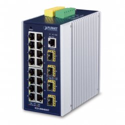 PLANET IGS-20040MT network switch Managed L2+ Gigabit Ethernet (10/100/1000) Blue, White