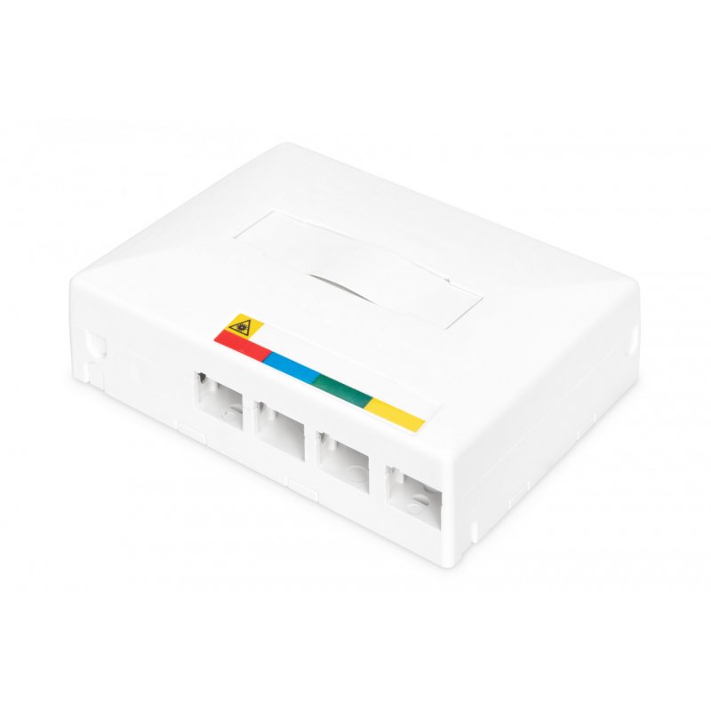 Digitus Boîtier vide FTTX pour 4 x couplages SC SX / LC DX