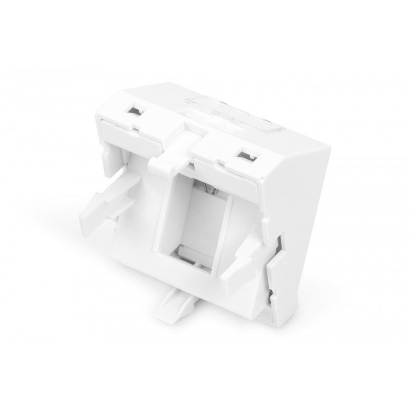 Digitus Face plate, 1 port, 45 x 45 mm, angled, for frame DN-93802-5-SH