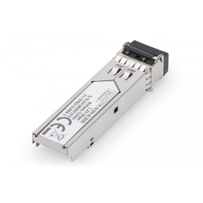 Digitus Module mini GBIC (SFP) compatible avec HP-HPE, 1,25 Gbit/s, 0,55 km