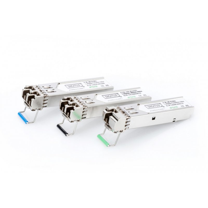 Digitus Module mini GBIC (SFP) compatible avec HP-HPE, 1,25 Gbit/s, 0,55 km