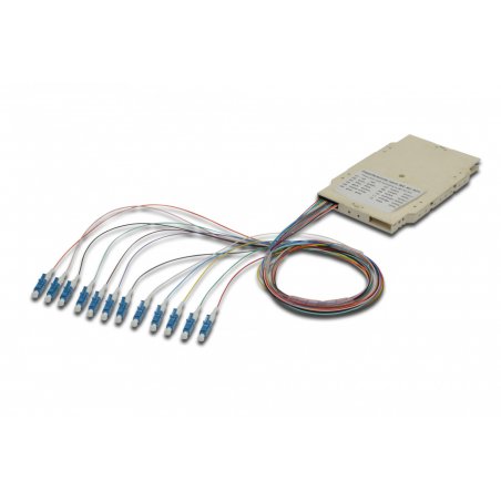 Digitus A-96533-02-UPC-4 adaptateur de fibres optiques LC Multicolore