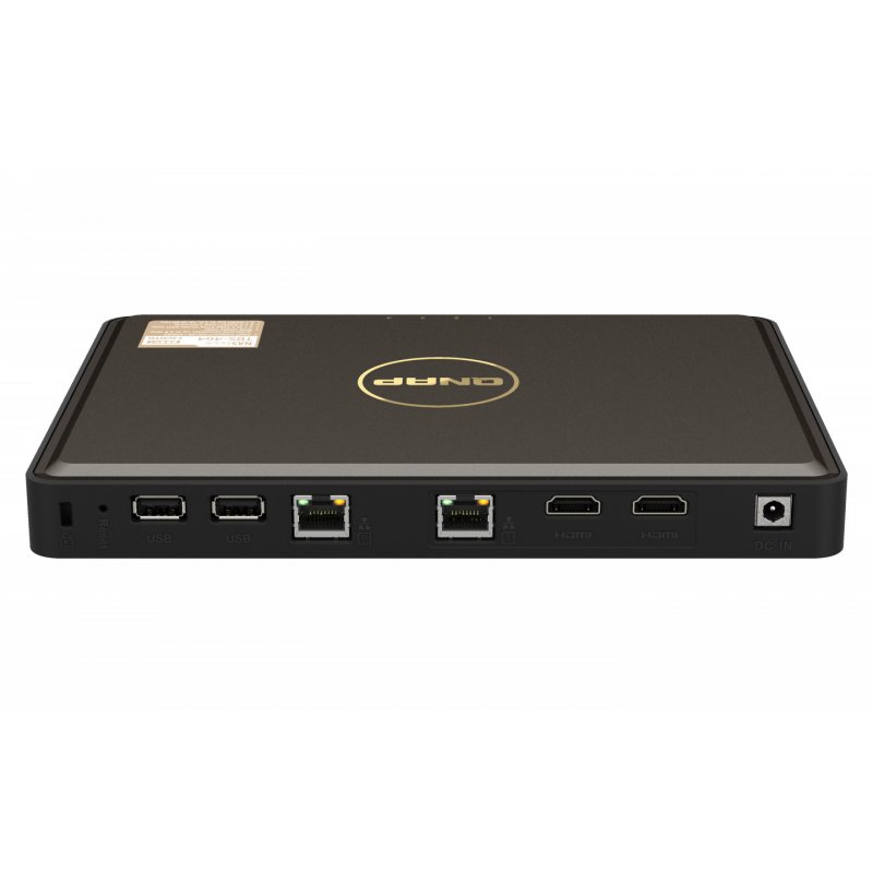 QNAP TBS-464 NAS Bureau Ethernet/LAN Noir N5105