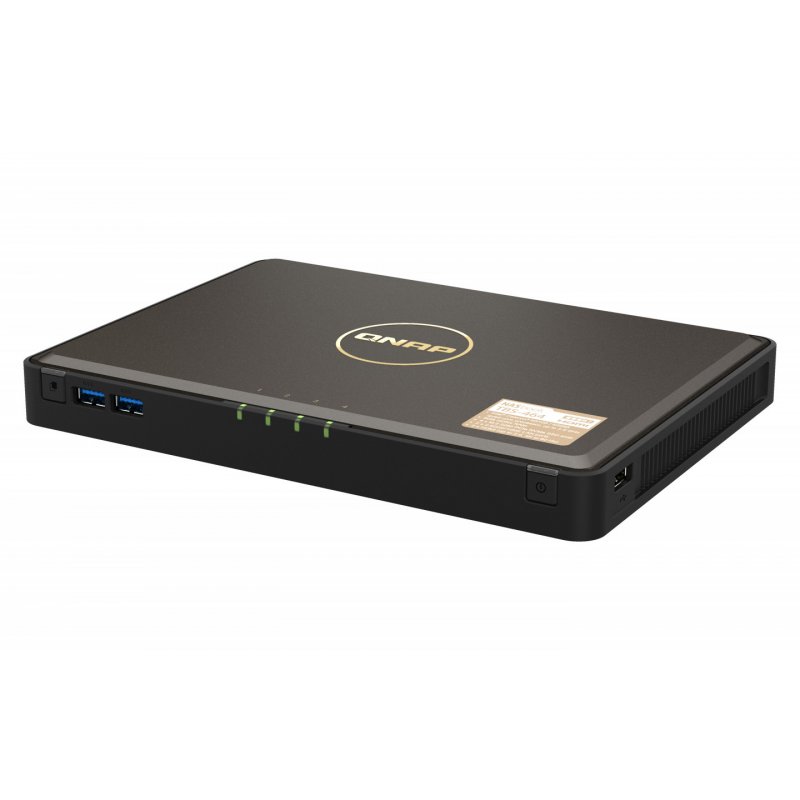 QNAP TBS-464 NAS Bureau Ethernet/LAN Noir N5105