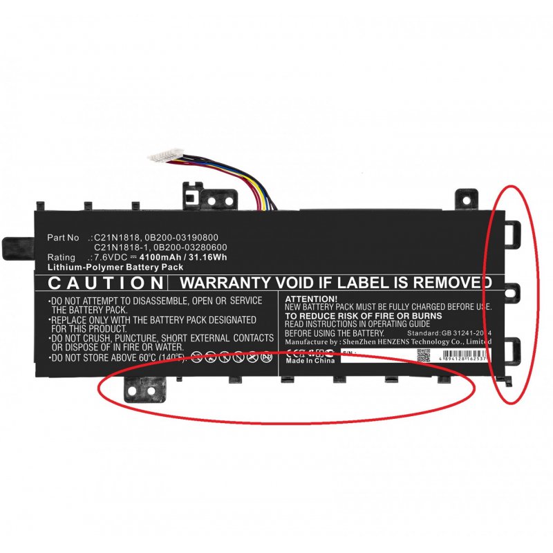 DLH AASS4702-B032Y2 notebook spare part Battery