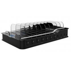 DLH DY-AU4660 charging station organizer Black