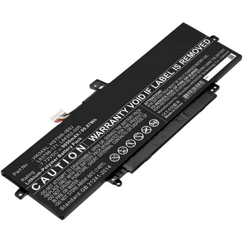 BATTERY HK04XL FOR HP 70Wh