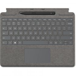 Microsoft compatible Surface Pro 8 / X Type Cover+SlimPen2 AT/DE Platin *NEW*