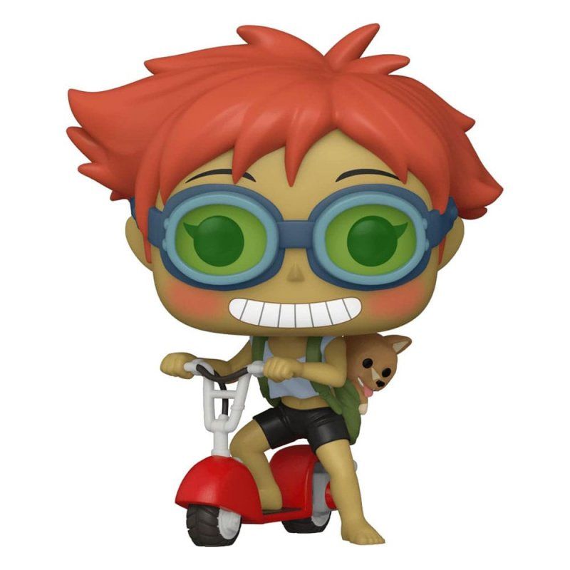 Cowboy Bebop Figurine POP! Animation Vinyl Edward on Scooter w/Ein 9 cm